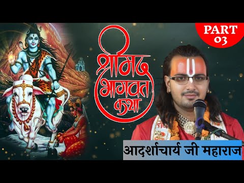 श्रीमद् भागवत कथा (पार्ट-03) By-आदर्शाचार्य जी महाराज ( भटोटर रोसरा समस्तीपुर )