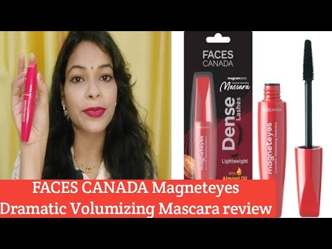 FACES CANADA Magneteyes Dramatic Volumizing Mascara | honest review watch before buy