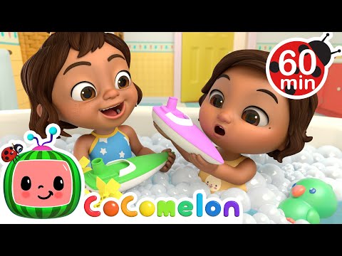 Get Ready for Bedtime with CoComelon - Nina's Bath Song + MORE CoComelon Nursery Rhymes & Kids Songs