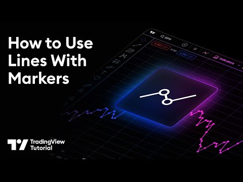 Line with Markers on TradingView: Tutorial