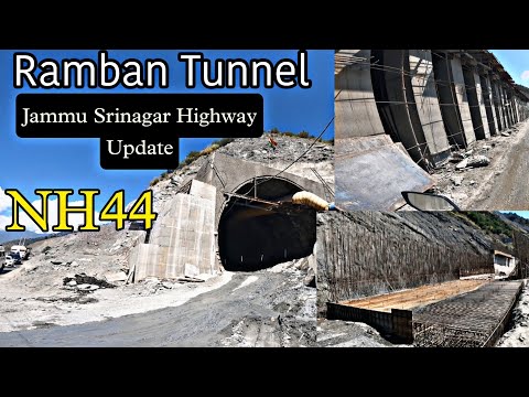 NH44 | RAMBAN TUNNEL | JAMMU SRINAGAR HIGHWAY UPDATE | KASHMIR ROAD | CUT & COVER TUNNEL RAMBAN