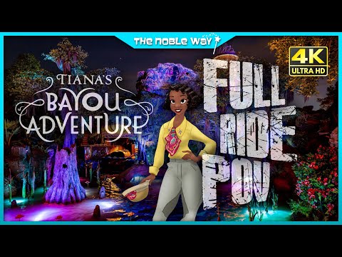 Tiana's Bayou Adventure FULL RIDE POV In 4K: Disney World | Magic Kingdom