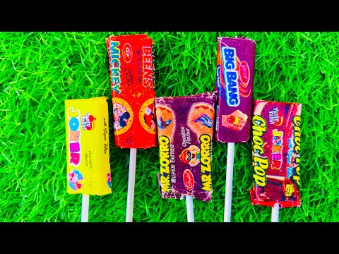 Candies in the World | New Milk Bottle | mini Cooking | Ice Cream Pop It | Asmr Coca