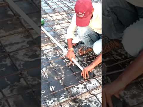 slab piping electric fitting master work #slabpiping #shortsviral #train #slabwork #shortvideos