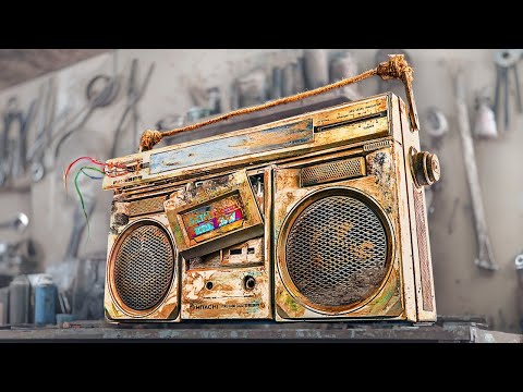 1980 Hitachi | Old Boombox Restoration