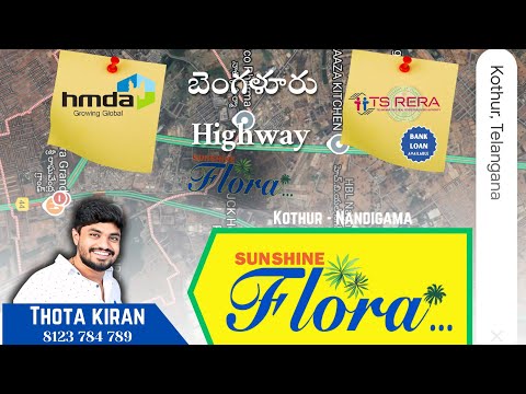 sun shine properties | HMDA Approved Project Highway facing | Sqyd Starts From18,499/- Only.