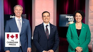 Nova Scotia's party leaders participate in televised debate