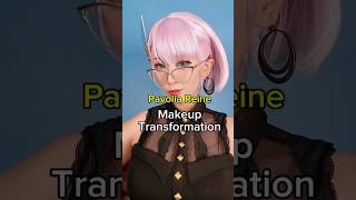 Pavolia Reine tante merak jahat makeup transformation #hololive #cosplay #pavoliareine