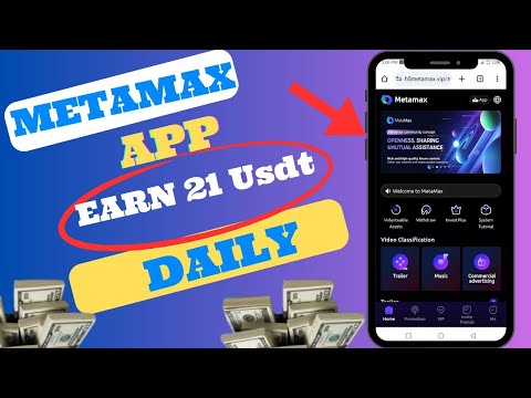 Earn 21 Usdt Daily To Binance | Metamax