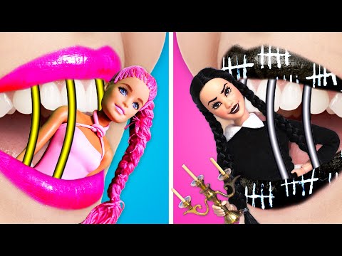 Barbie VS Wednesday In Jail || RICH VS BROKE PARENTING HACKS! Funny Situations by Gotcha! Viral