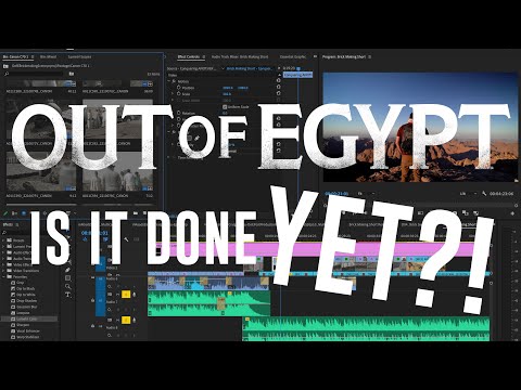 Is "Out of Egypt" Done YET?! Post-Production Update