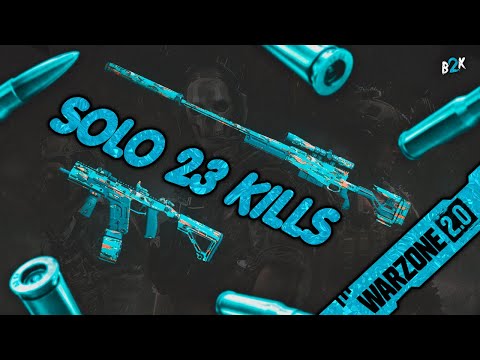 [B2K] CALL OF DUTY WARZONE 2 SOLO 23 KILLS GAMEPLAY