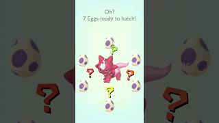 10km Egg Hatching for TOXEL in Pokemon GO.