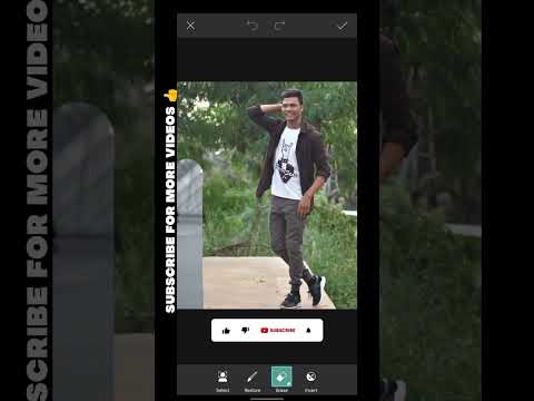 30 sec me background change photo editing in PicsArt #editingshorts #editingtutorial #photoediting