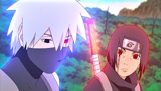 Itachi Asks Kakashi  About His Sharingan - Itachi and Kakashi's Service in ANBU [60FPS]