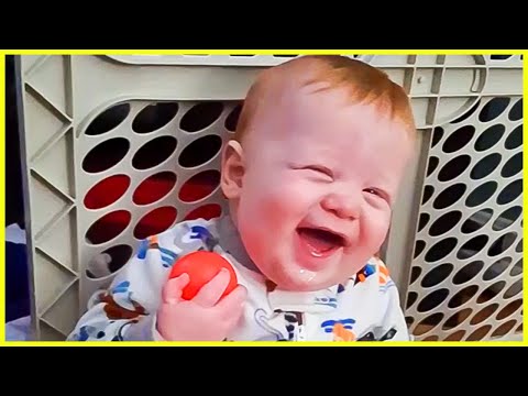 Cute And Funny Baby Laughing Hysterically Compilation || 5-Minute Fails