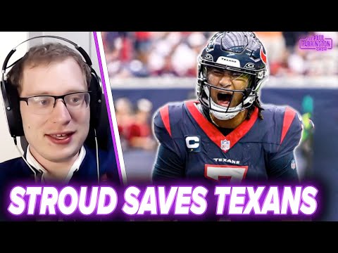 CJ Stroud GAME-WINNING drive saves Texans vs. Jaguars, will Houston get going? | PFS