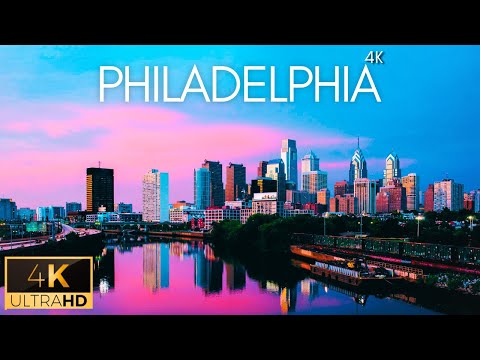 City Of Philadelphia in 4K 60 FPS - Travel Video