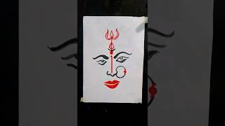 Durga maa easy line drawing#drawing #shorts#durga  #trending