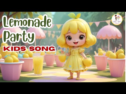 Sippin' Sweetness: Lemonade Party Dance! | Fun Kids Song | Nursery Rhyme Polo Pal Rhymes