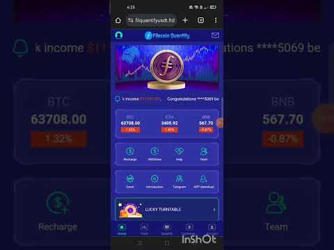 Welcome to Filecoin Cryptocurrency Quantitative Exchange/Join now and start earning