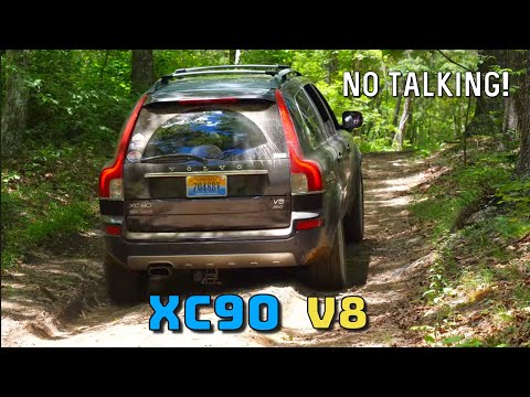 My Volvo XC90 V8 AWD Soft-Roading at Green Ridge State Forest!