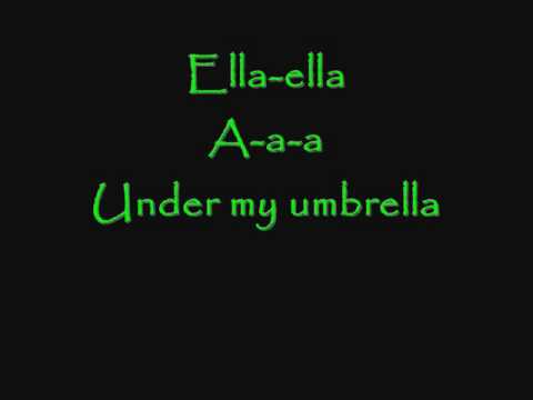 Singing In The Rain (Under My Umbrella) - Glee - With Lyrics