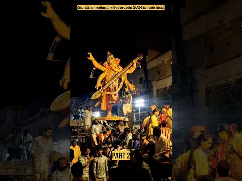 Ganesh nimajjanam 2024| Ganesh visarjan Hyderabad #shorts#reels#youtube#youtubeshorts