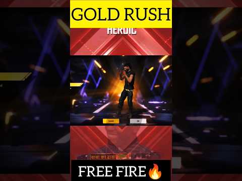 😱Gold Rush Holi Offer Claim #ffshorts #shorts #youtubeshorts