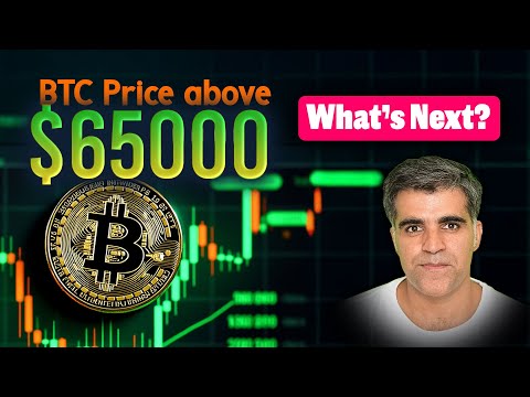 Crypto Market Latest News Updates Bitcoin BTC price above 65000