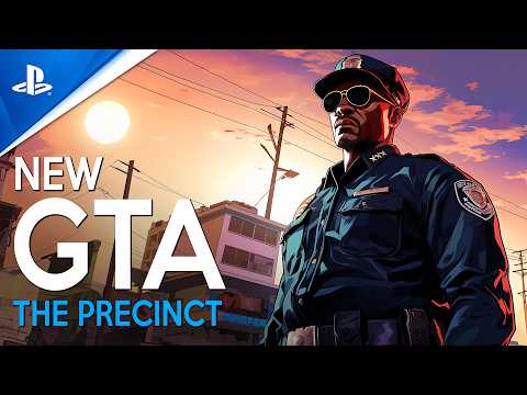 THE PRECINCT Exclusive Gameplay Demo | New Open World Game like CLASSIC GTA coming to PS5 in 2024