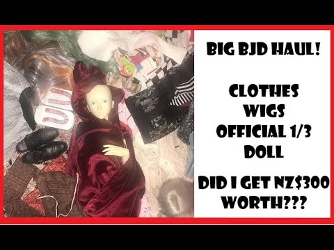 Amazing Official BJD Haul for NZ$300!  Illusion Spirit 1/3 BJD Doll & Accessory Auction Win lucky!