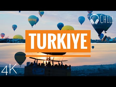 Virchual™ Turkiye: Cappadocia.Sunrise hot air balloons@Turkey. Chill music channel