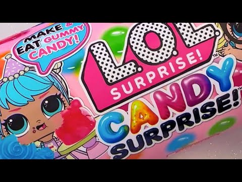 ASMR LOL Surprise Candy Surprise Unboxing with DIY Candy 🍭 #lolsurprise