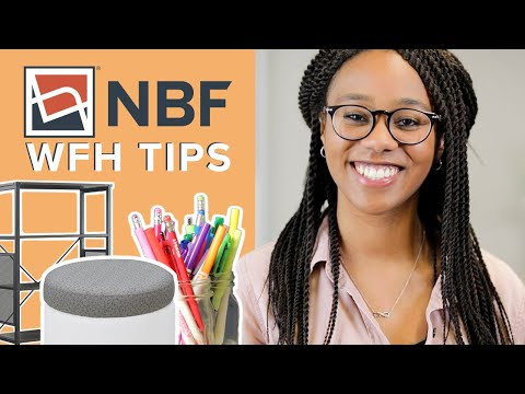 Create a WFH Space That Works For You | Home Office Tips | National Business Furniture