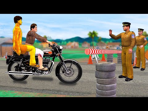 गोल्ड मैन बाइक चोर Gold Man Bike Thief Comedy Video Hindi Kahaniya Police Thief Funny Comedy Stories