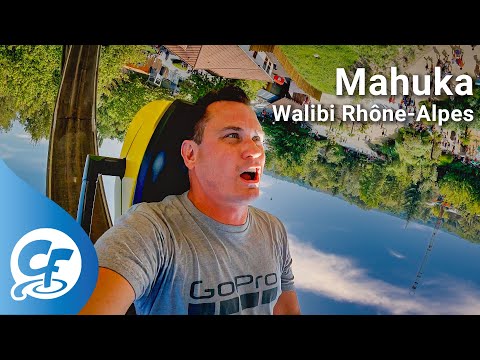 Mahuka back seat on-ride reverse ridercam 5K POV @60fps Walibi Rhône-Alpes Rhone-Alpes