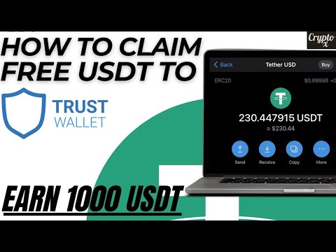 How To Earn FREE USDT Daily To Trust Wallet | Get Paid 10 USDT After Sign Up