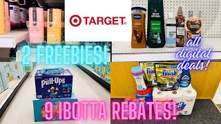 All digital Target haul 11/10-16! 2 freebies! 9 IBOTTA rebates!