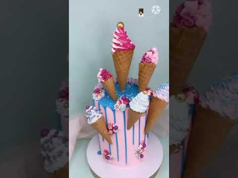 cake designing short #trending 🆕