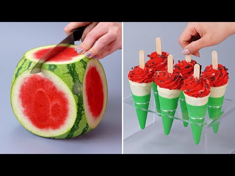 🍉 So Tasty Delicious WATERMELON Cake Recipes | Amazing Cake, Dessert, Ice Cream You'll Love