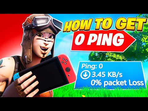 How To Get LOWER Ping & Better Internet ON Nintendo Switch In Fortnite (0 Ping On Nintendo Switch)