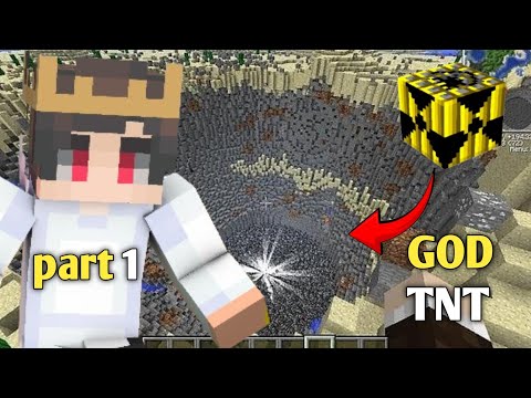 MINECRAFT TNT MOD⚔️ | MINECRAFT TNT GOD TNT😛 | @crazygaming32168 #minecraft