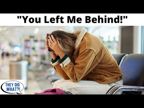 Wife Caused Me To Nearly Miss My Flight For The 2ND TIME, So I Left Her At The Airport, Now She's...