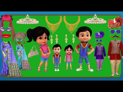 Vir the Robot boy ki shaadi imali ke sath me funny makeup comedy video | Vir the Robot boy comedy 😅