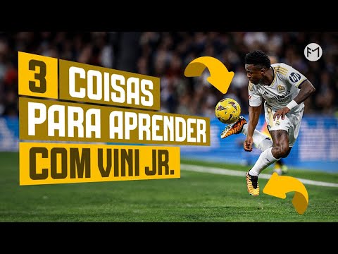 COMO JOGAR DE PONTA ESQUERDA NO FUTEBOL IGUAL AO VINI JR