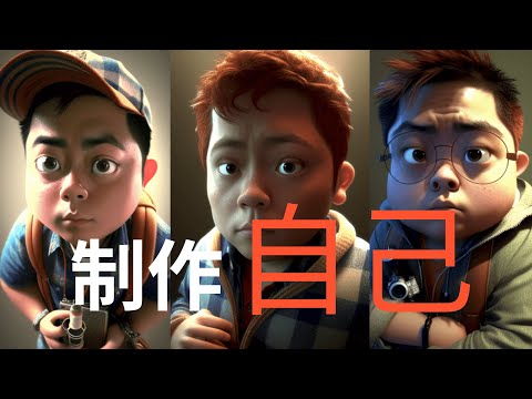 Must learn AI drawing Midjourney teaching, free 3D Pixar template (CC subtitles)