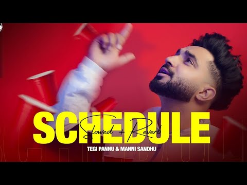 Schedule ( Slowed + Reverb ) - Tegi Pannu