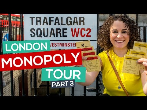 London Monopoly Locations: Strand to Piccadilly Circus [Part 3]