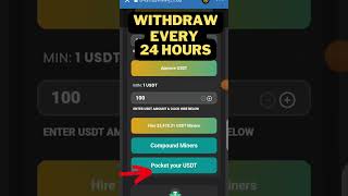 $800 WITHDRAWAL from The FASTEST USDT MINER 2023 #usdtmining #cryptomining #bnbminer #bitcoinmining